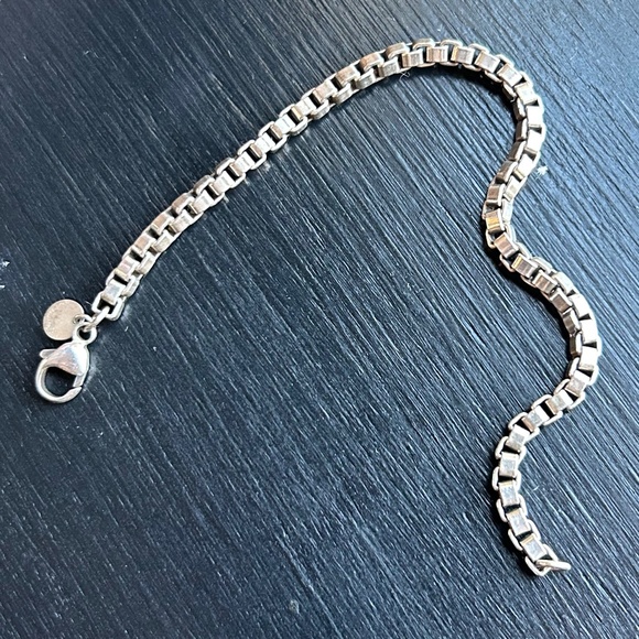 Tiffany & Co. Venetian Link Bracelet – 925 Sterling Silver - Picture 1 of 1